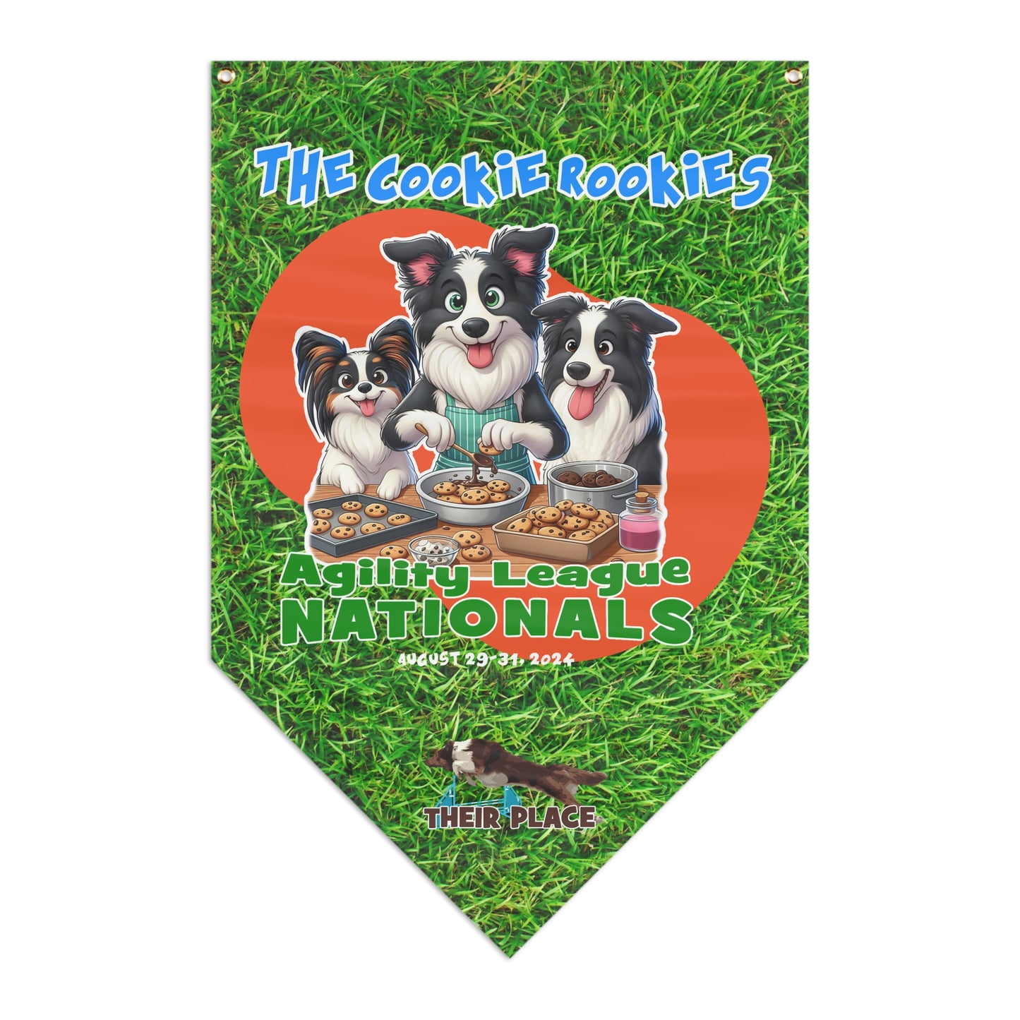 COOKIE ROOKIES Pennant Banner