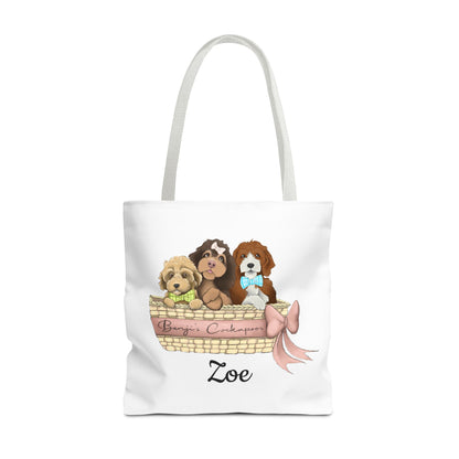 Zoe Benjis Cockapoos Tote Bag