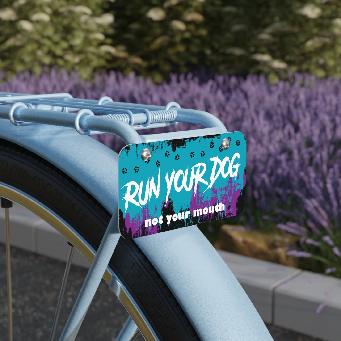 RUN YOUR DOG - CRATE TAG