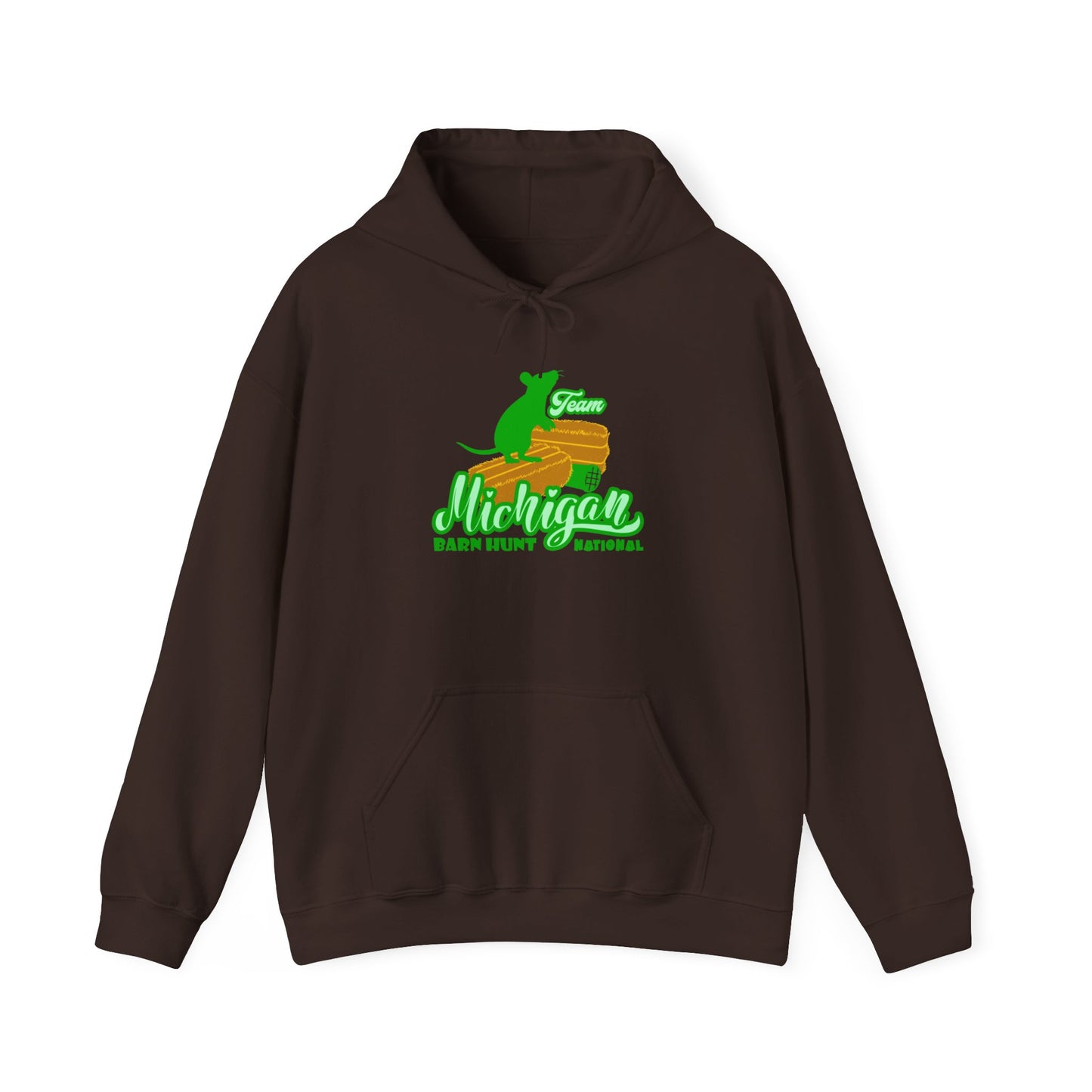 MICHIGAN BARN HUNT Unisex Heavy Blend™ Hooded Sweatshirt