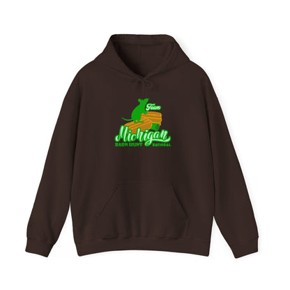MICHIGAN BARN HUNT Unisex Heavy Blend™ Hooded Sweatshirt
