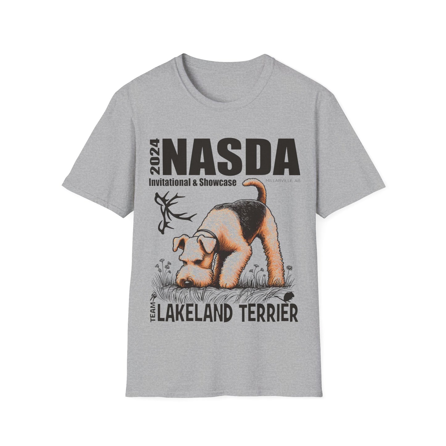 TEAM  LAKELAND TERRIER  -  NASDA  Unisex Softstyle T-Shirt