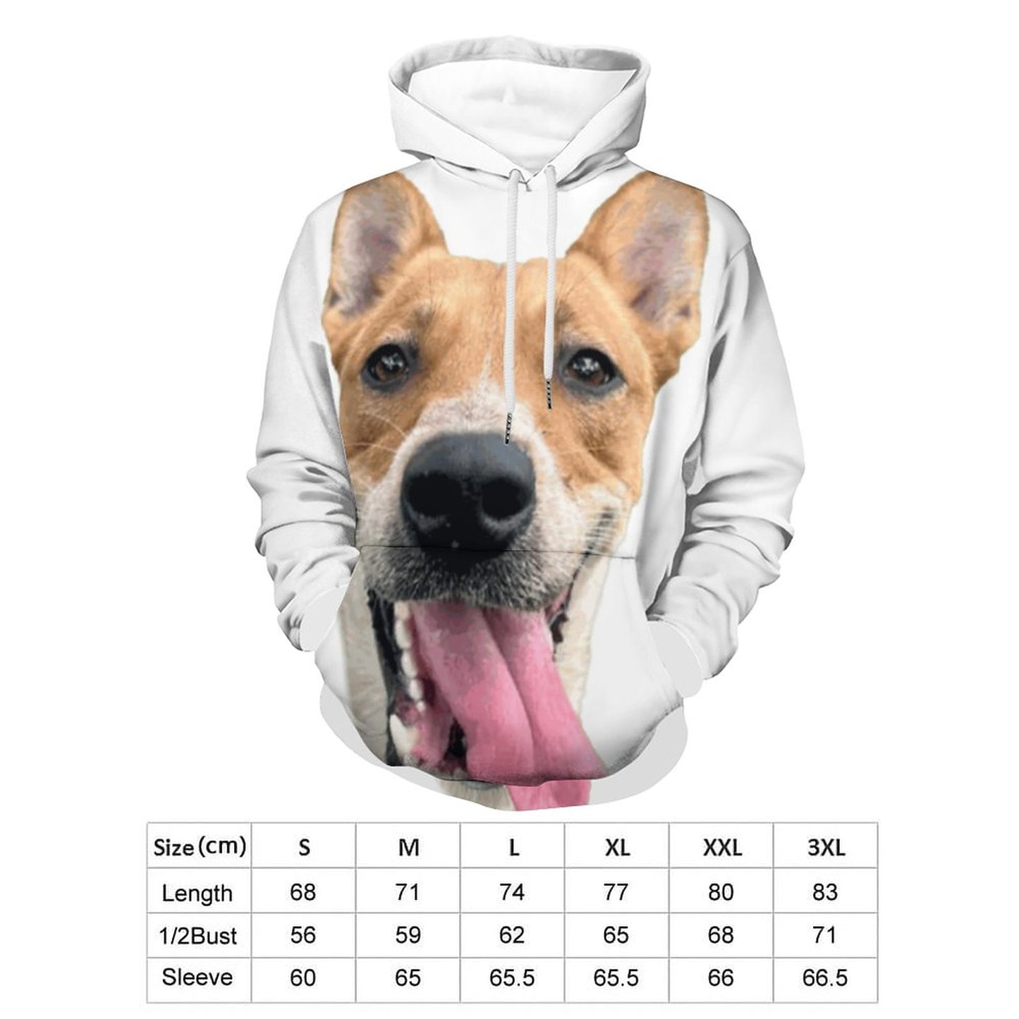 QUILL FACE - Printed Hoodie for Men