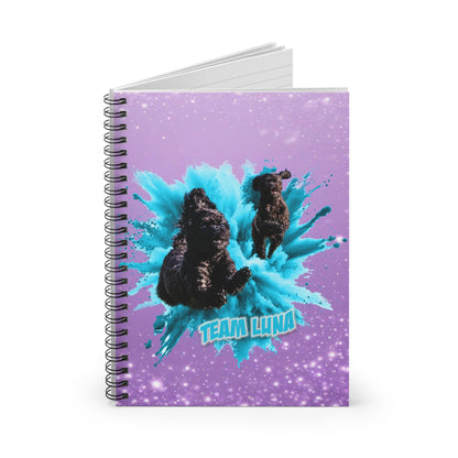 TEAM LUNA Spiral Notebook - Ruled Line