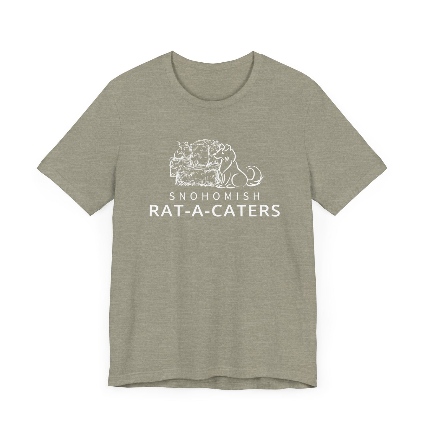 (white)  RAT-A-CATCHERS COLORS Unisex Jersey Short Sleeve Tee