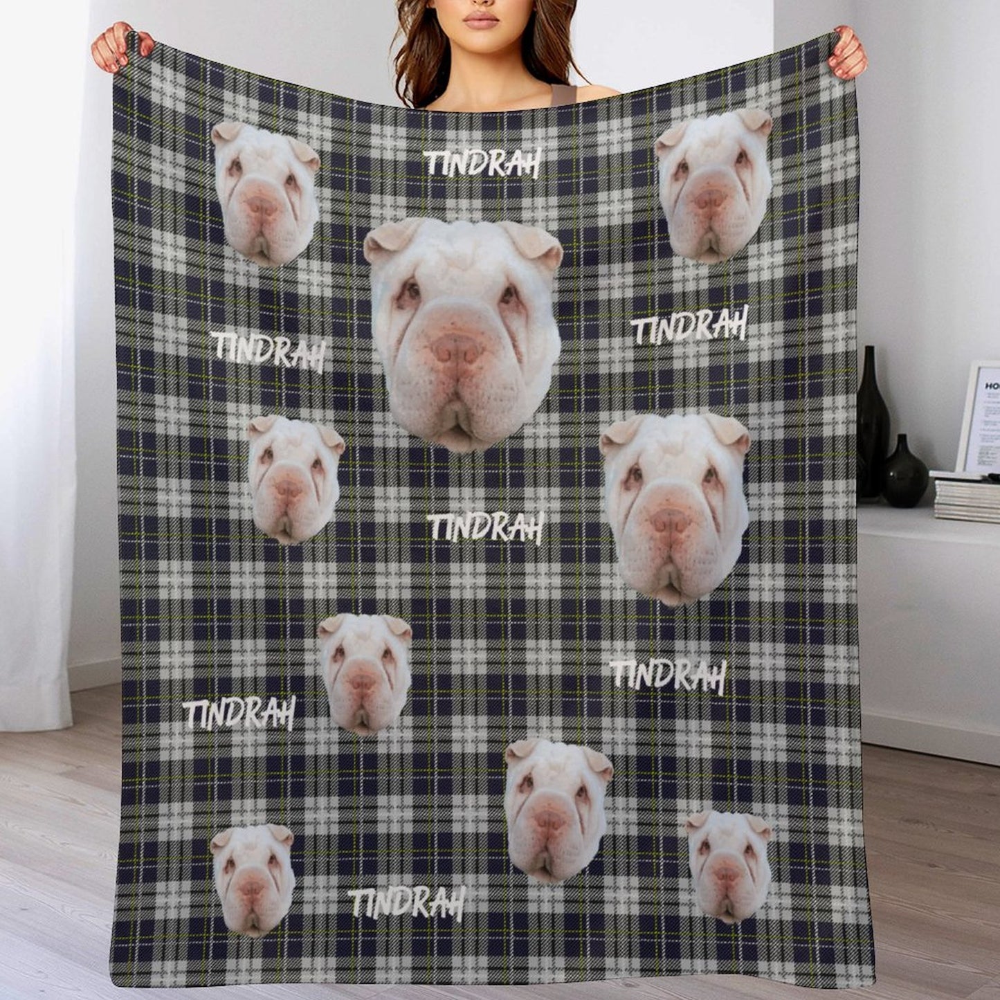 CUSTOM Blanket-40"x50" (Dual-sided Printing)