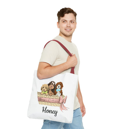 Honey* Benjis Cockapoos Tote Bag