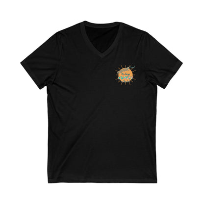 SUNNY Unisex Jersey Short Sleeve V-Neck Tee