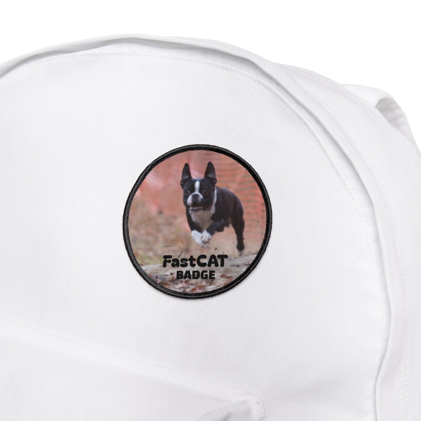 FastCat Badge Iron-On Patches