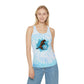 TEAM BOOMER Tie Dye Racerback Tank Top