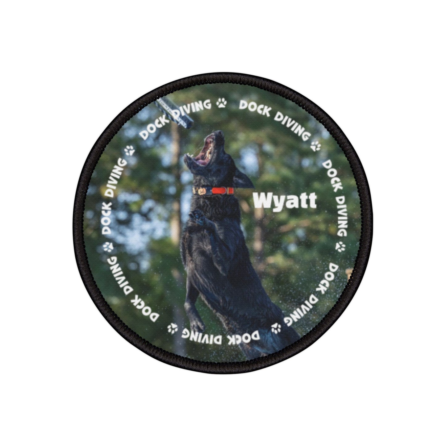 Wyatt Dock Iron-On Patches