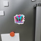 2 HOLLA BACK BULLIES Die-Cut Magnets