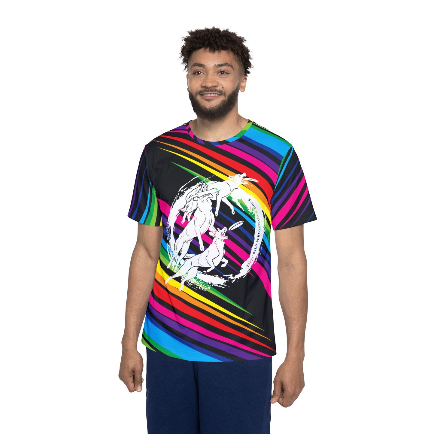LIVIN' WILD PD - RAINBOW STRIPES - Jersey