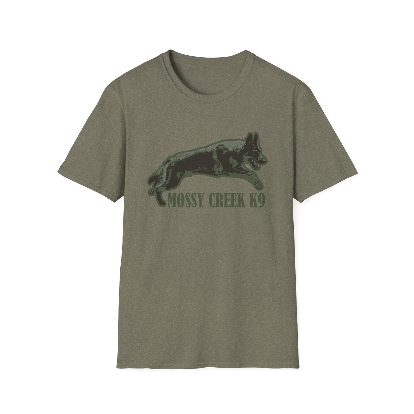 MOSSY CREEK K9  Unisex Softstyle T-Shirt