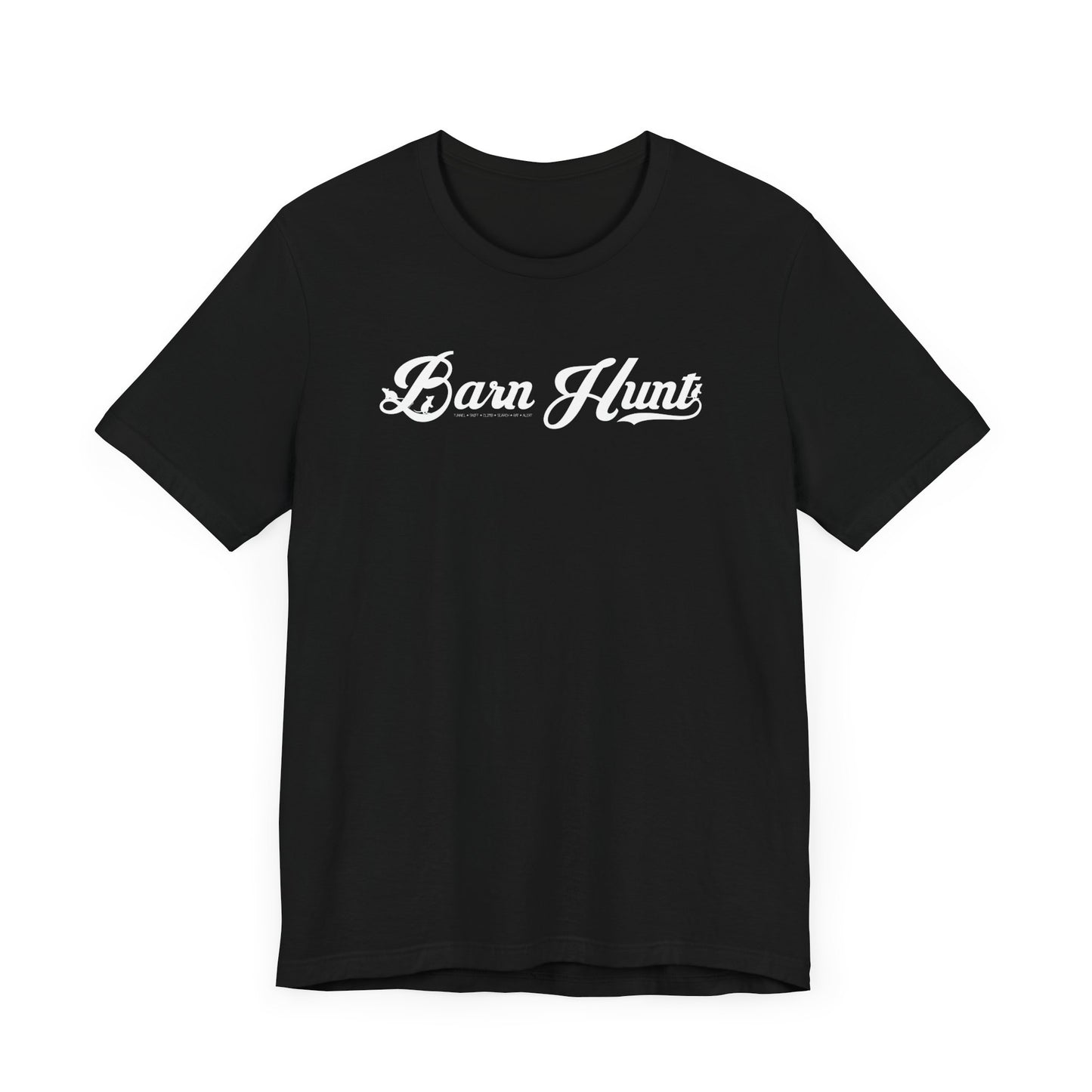 BARN HUNT CLASSIC Unisex Jersey Short Sleeve Tee - BARN HUNT SHIRT