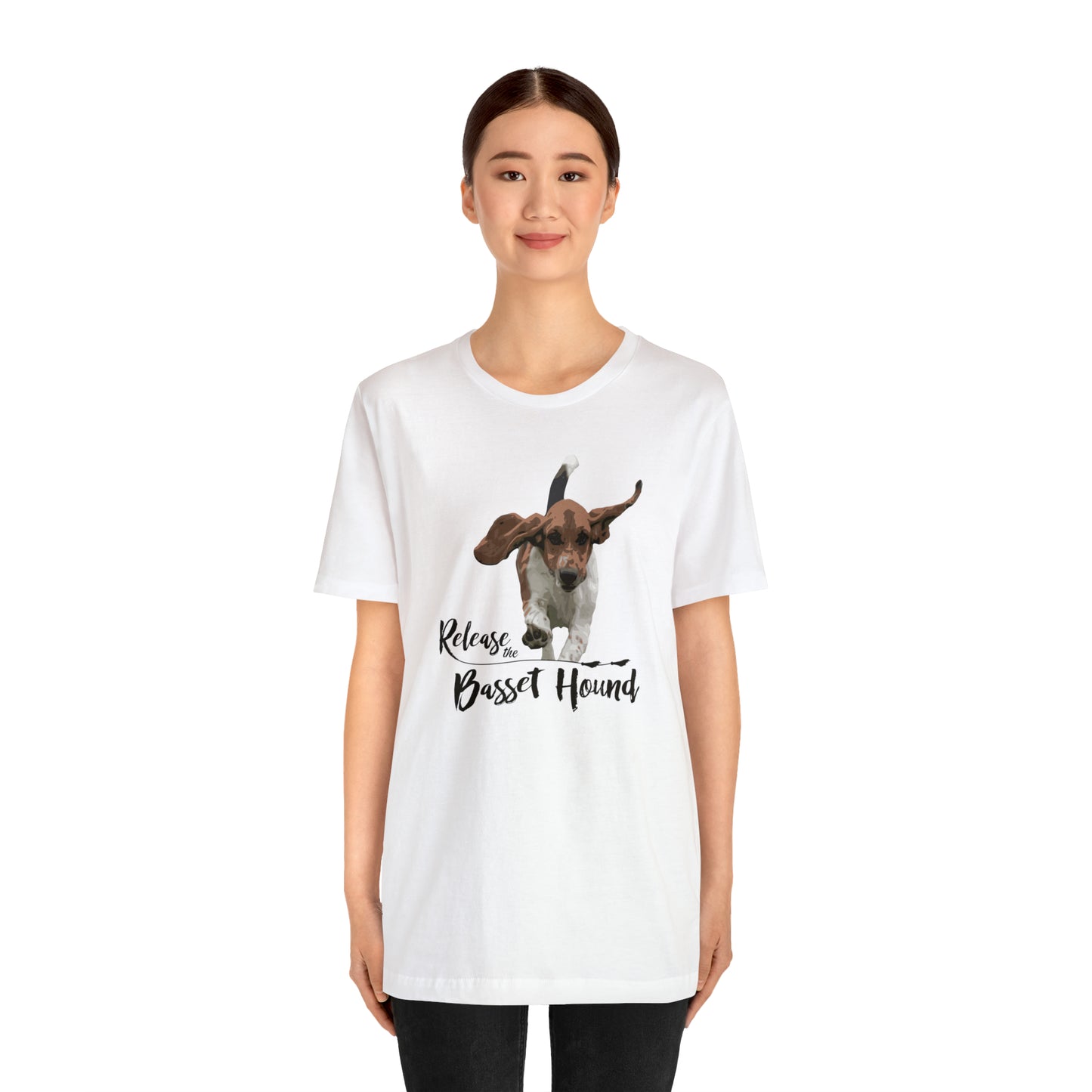 RELEASE THE BASSET  -  Unisex Short Sleeve Tee