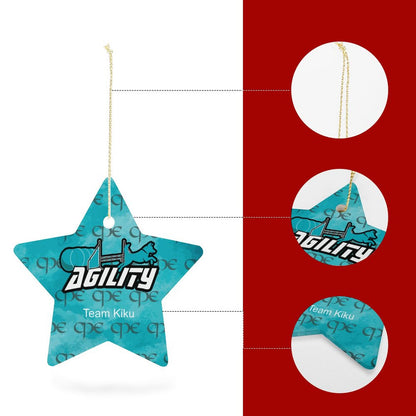 Team Kiku Star Ornament