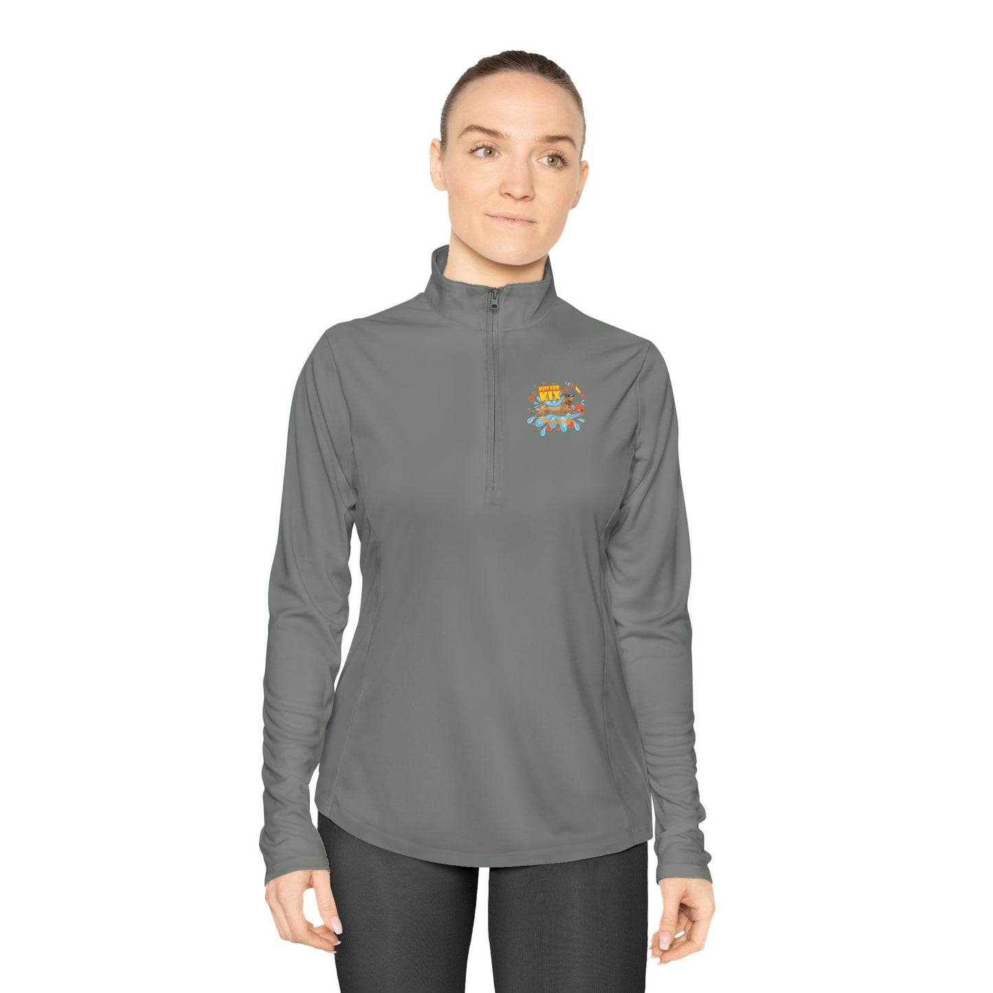 KIX Ladies Quarter-Zip Pullover