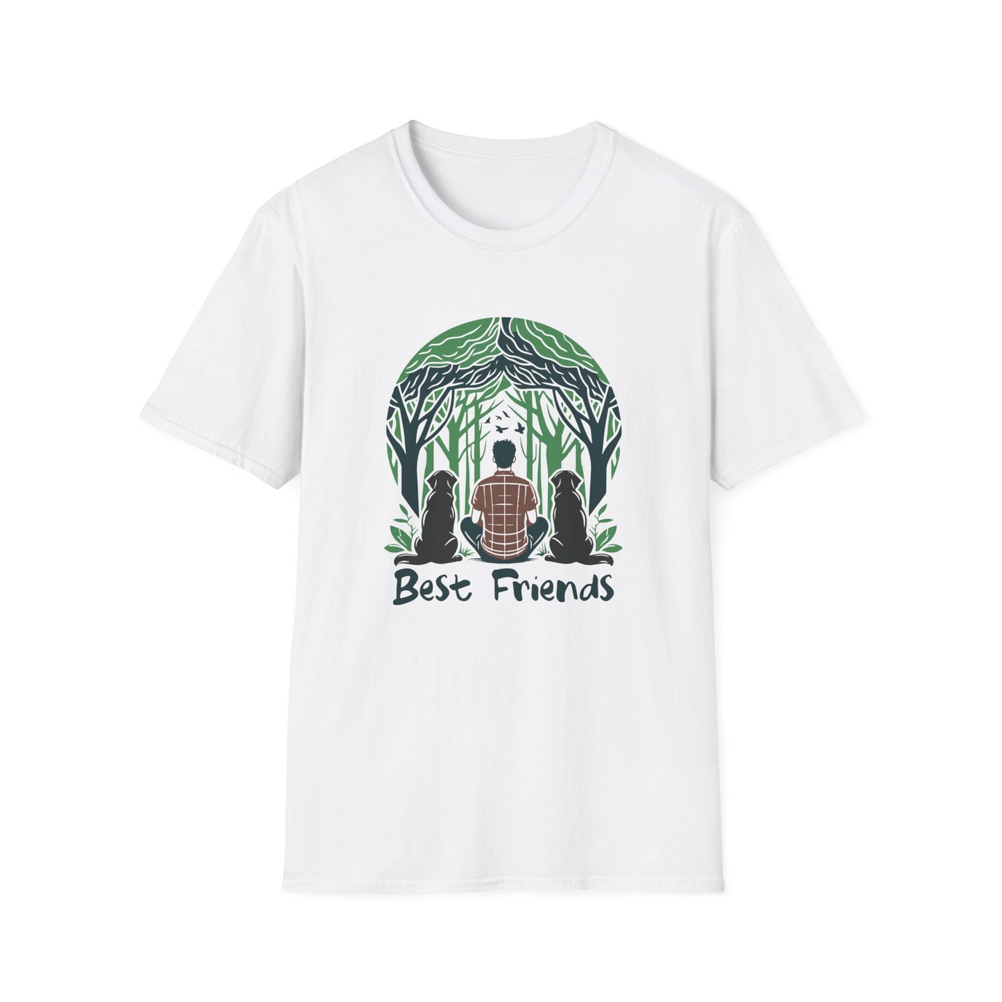 8 No Dogs Left Behind - Unisex Softstyle T-Shirt