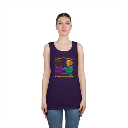 ROCKO SAM Unisex Heavy Cotton Tank Top