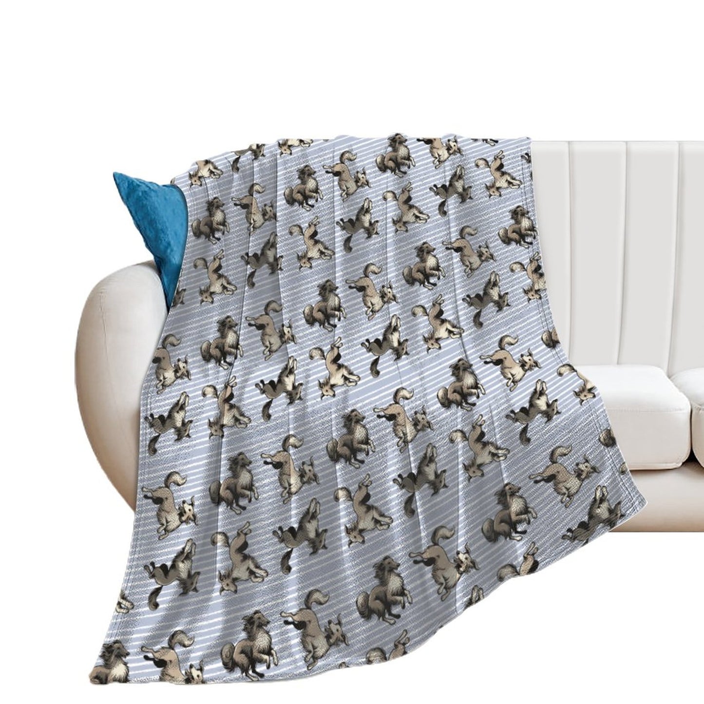 WINDSPRITE  - Silken Windhound  Pattern   Blanket