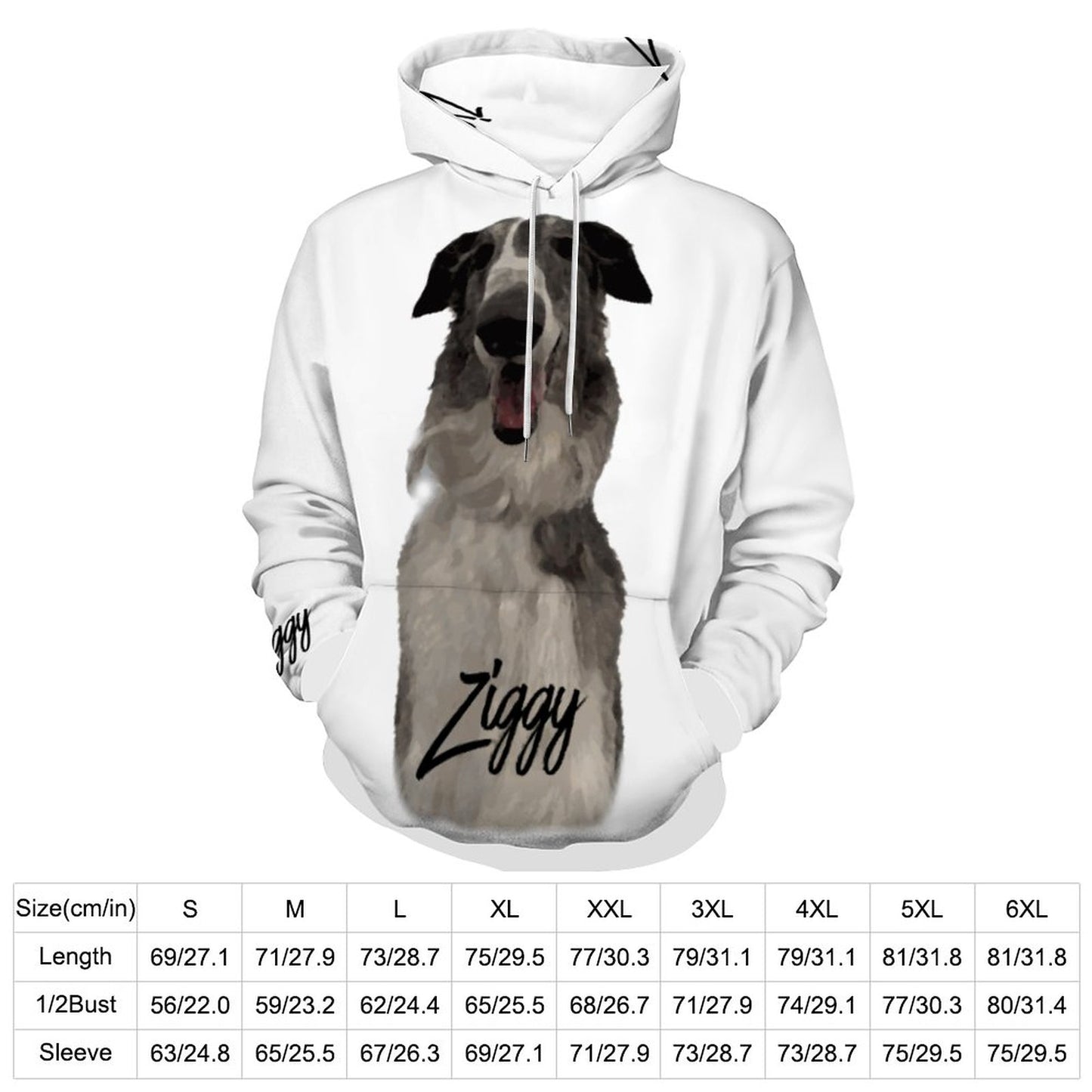 Custom Hoodie FACE PATTERN