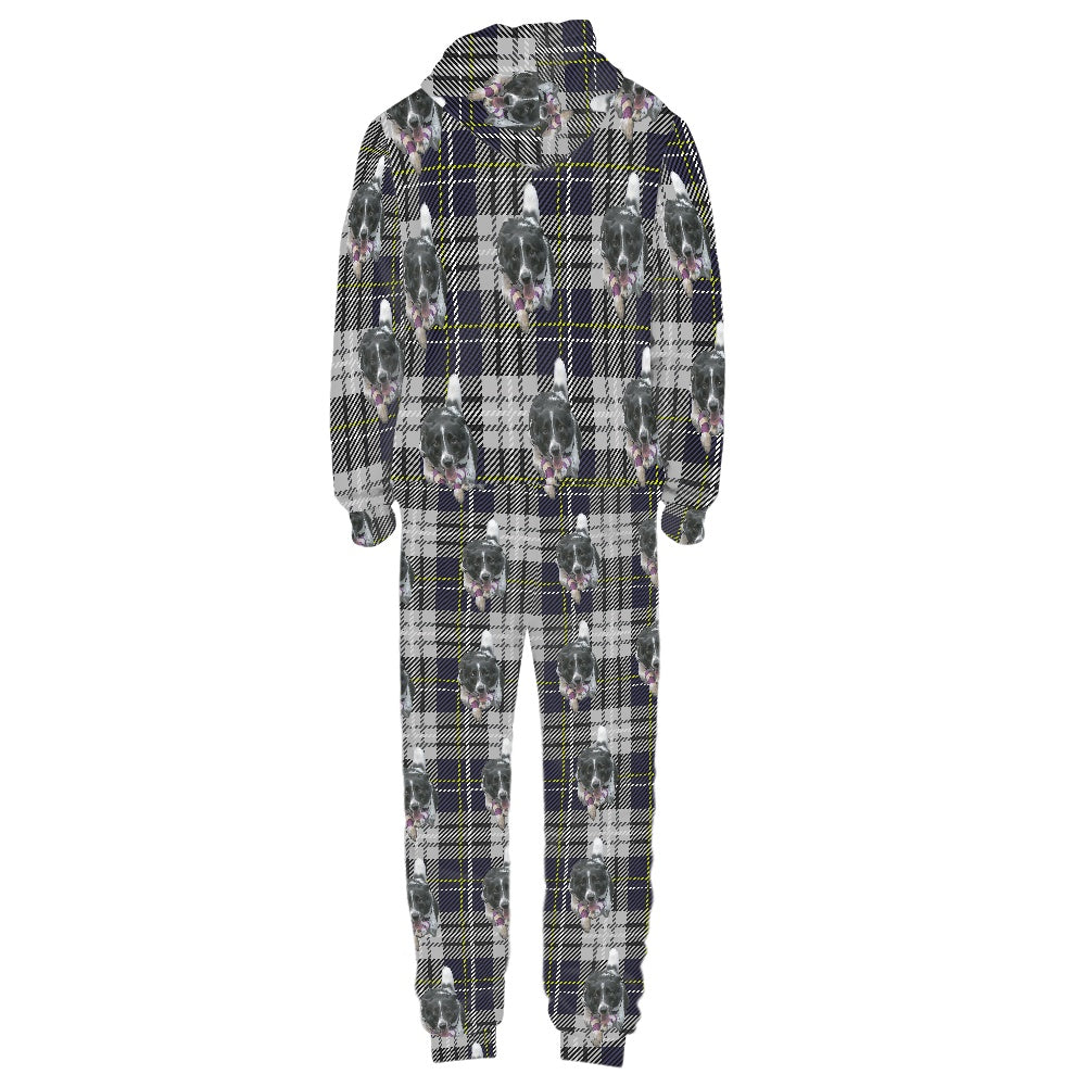 Women's hooded long sleeve jumpsuit no loaded