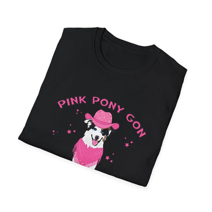 pink pony Unisex Softstyle T-Shirt