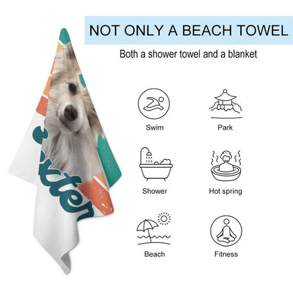 Beach Towel for Adults (All-Over Printing)