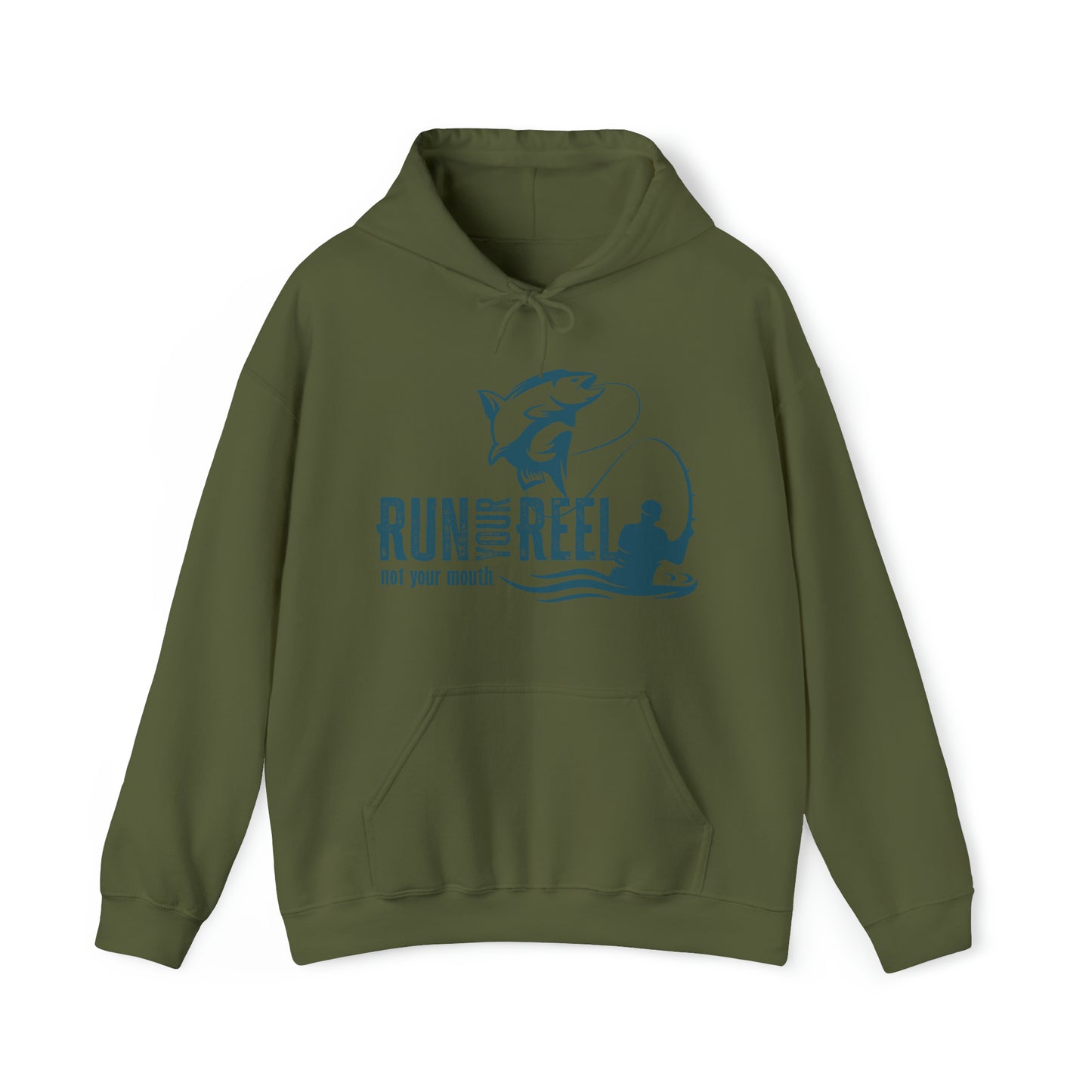 RUN YOUR REEL - 5 Unisex Heavy Blend™ Hooded Sweatshirt