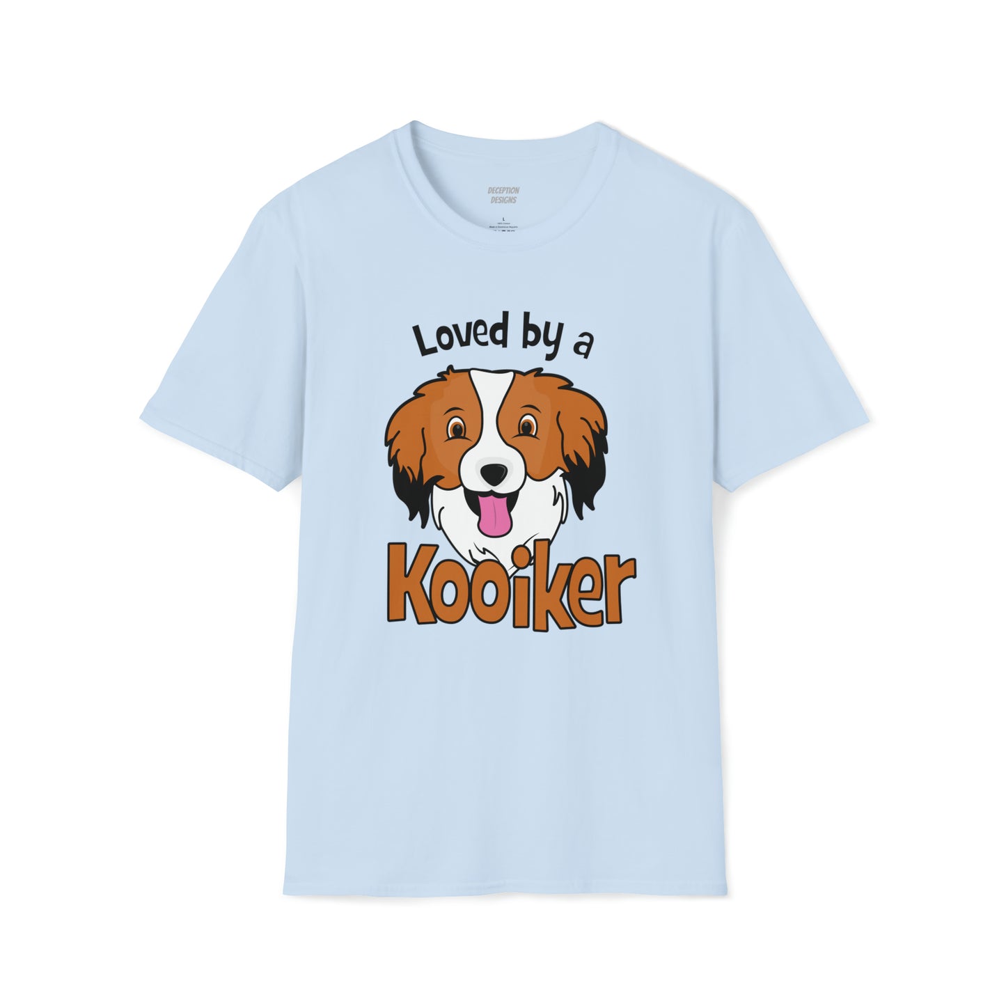 LOVED BY A KOOIKER (FACE) Unisex Softstyle T-Shirt