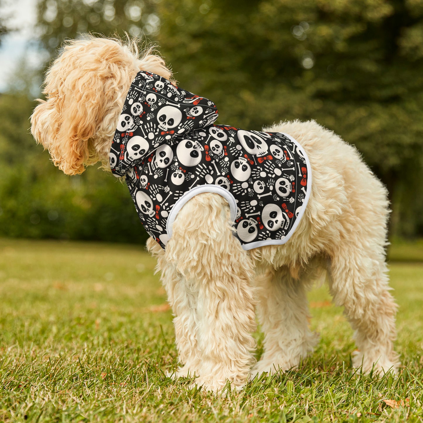 HALLOWEEN Skulls Pet Hoodie