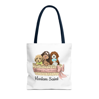 Harlem Saint Benjis Cockapoos Tote Bag