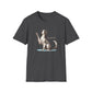 WINDSPRITE - Silken Windhound Waving Unisex Softstyle T-Shirt