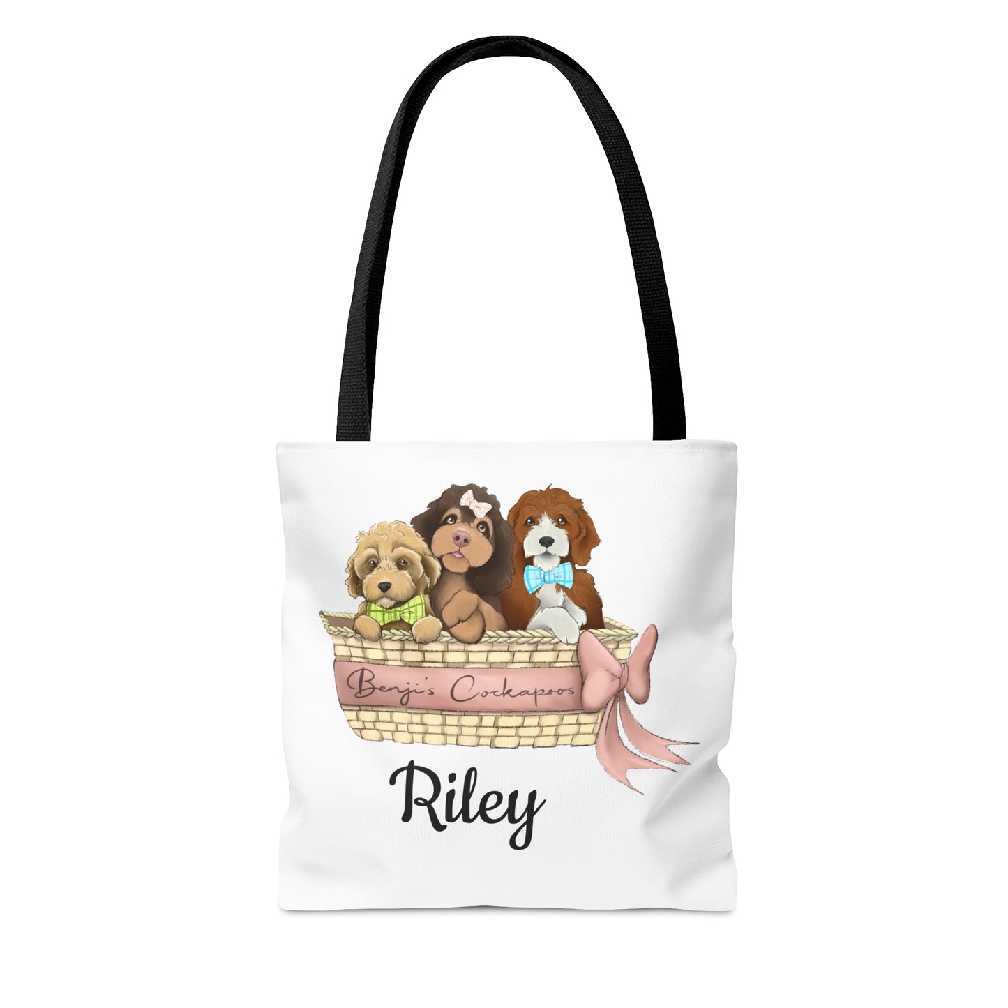 *Riley - Benjis Cockapoos Tote Bag