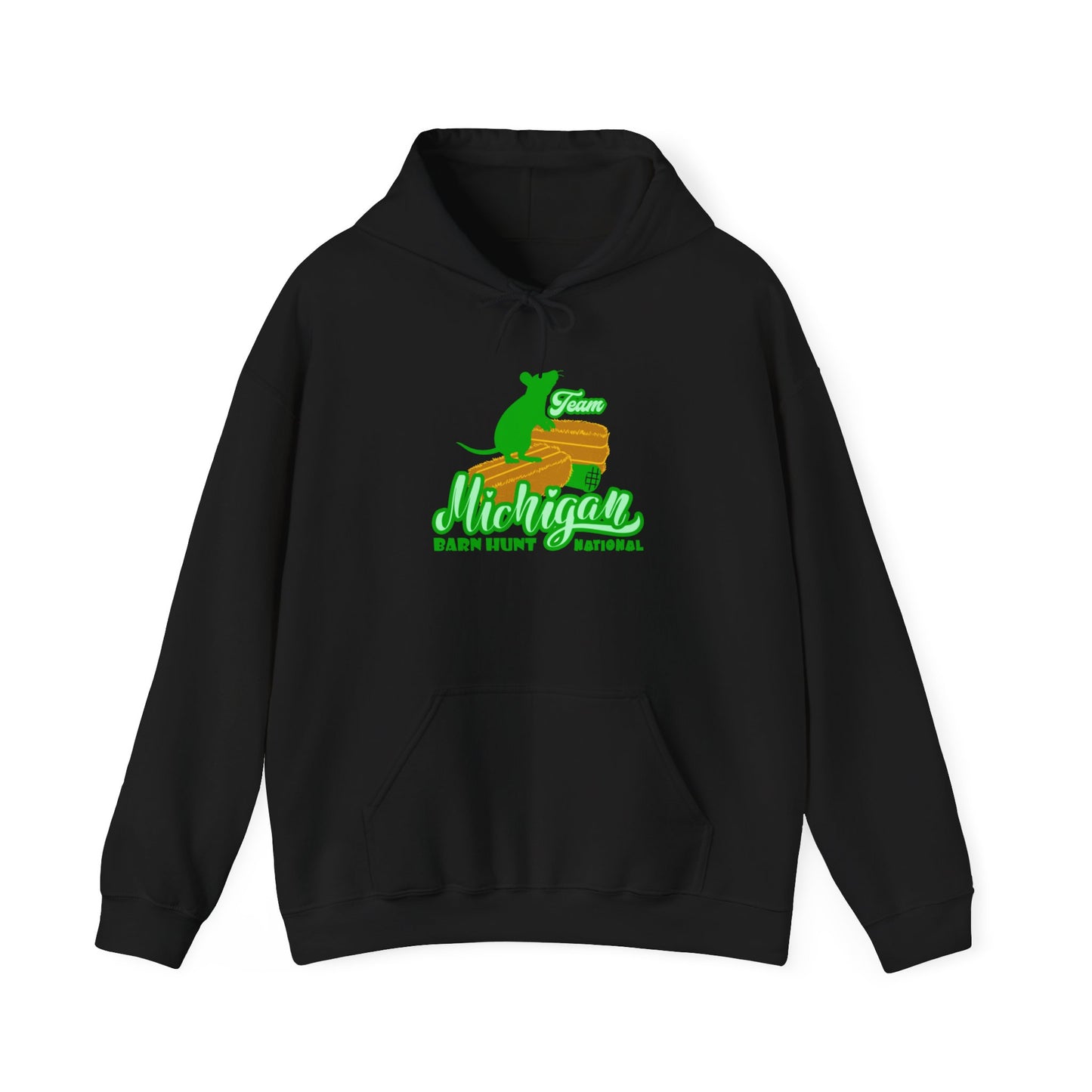 MICHIGAN BARN HUNT Unisex Heavy Blend™ Hooded Sweatshirt