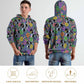 Custom Hoodie FACE PATTERN