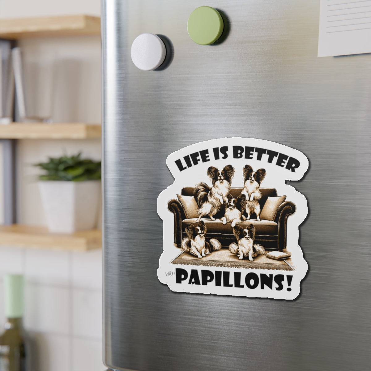 LIFE IS BETTER - Papillons -  Die-Cut Magnets