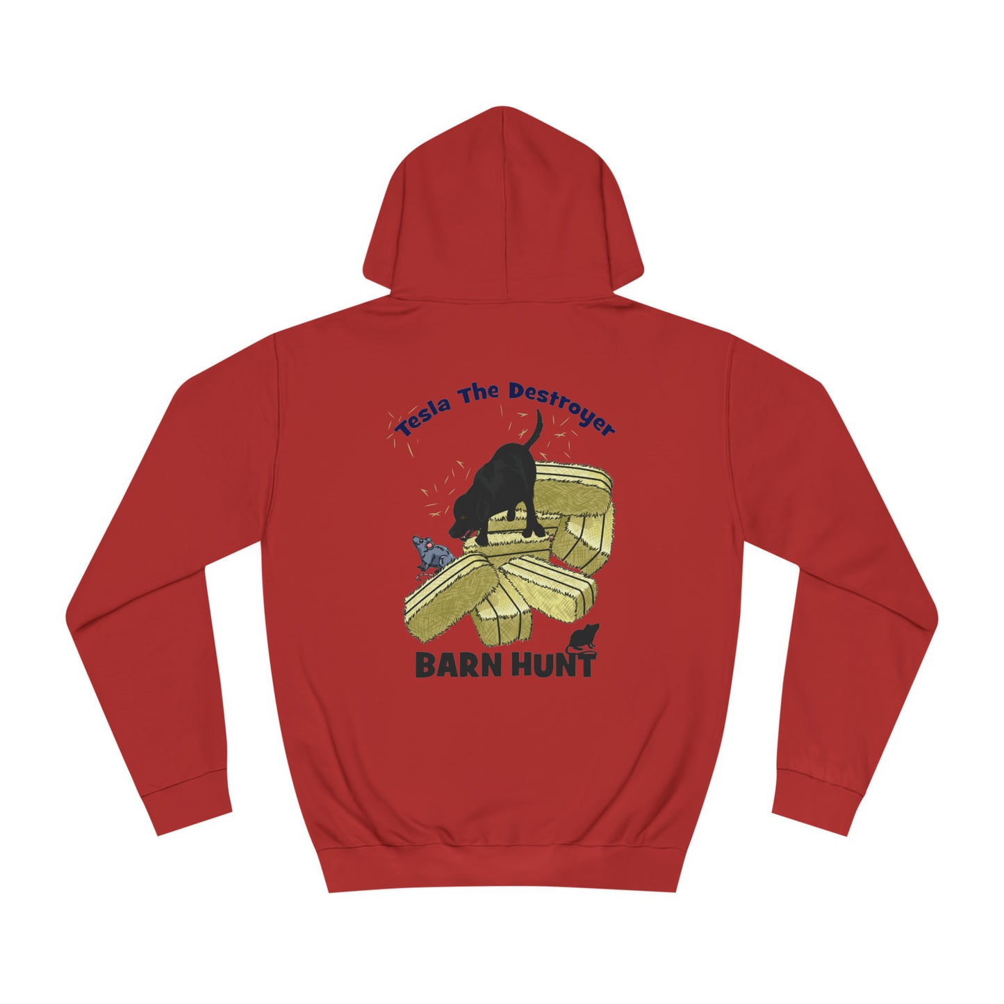 Copy of DS TESLA BARN HUNT Unisex College Hoodie