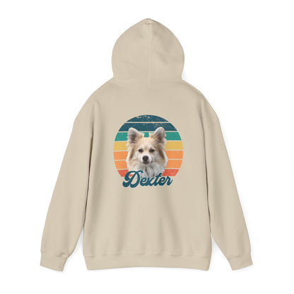 RETRO SUNSET DEXTER Unisex Heavy Blend™ Hooded Sweatshirt