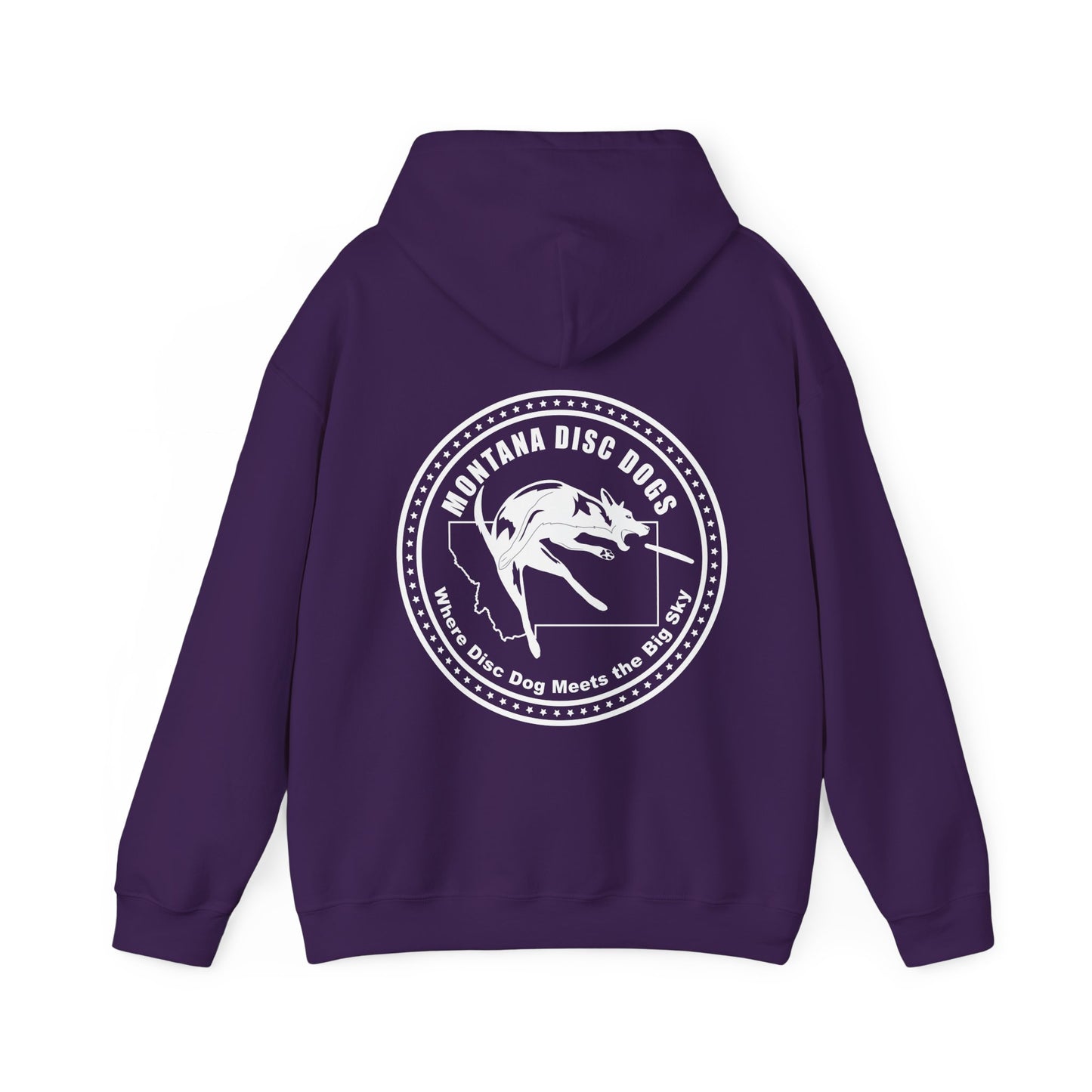 *MONTANA DISC DOGS Unisex Heavy Blend™ Hooded Sweatshirt