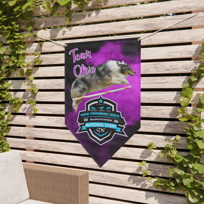 OLIVE CPE Pennant Banner