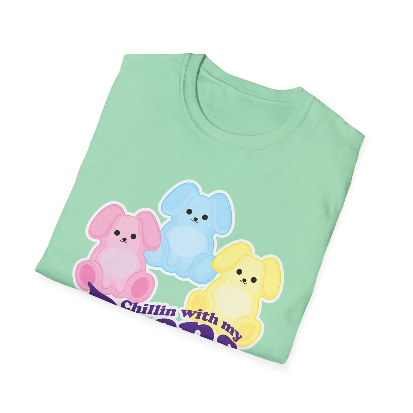CHILLIN W MY PEEPS Unisex Softstyle T-Shirt EASTER