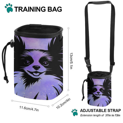 PAPILLON Dog Treat Training Bag