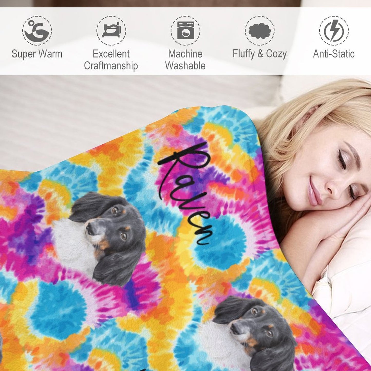 280gsm Flannel Blanket-40"x50" (Dual-sided Printing)