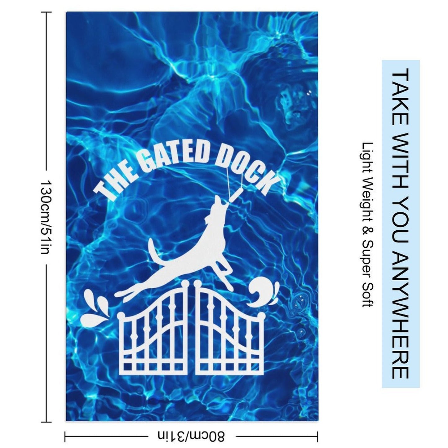 GATED DOCK - Beach Towel