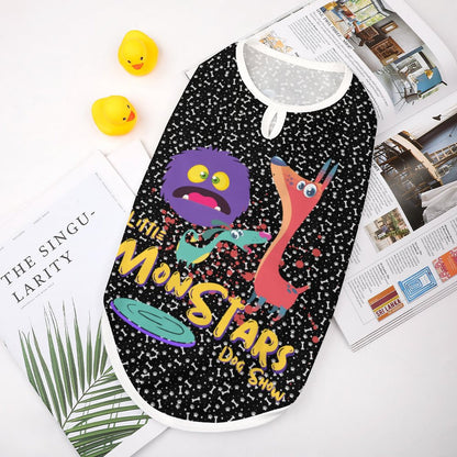 LITTLE MONSTERS Custom Dog Vests-Fully Printed Mesh Pet Tank Tops