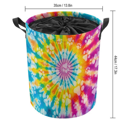 GROOVY PAWS DrawstringCollapsible Basket