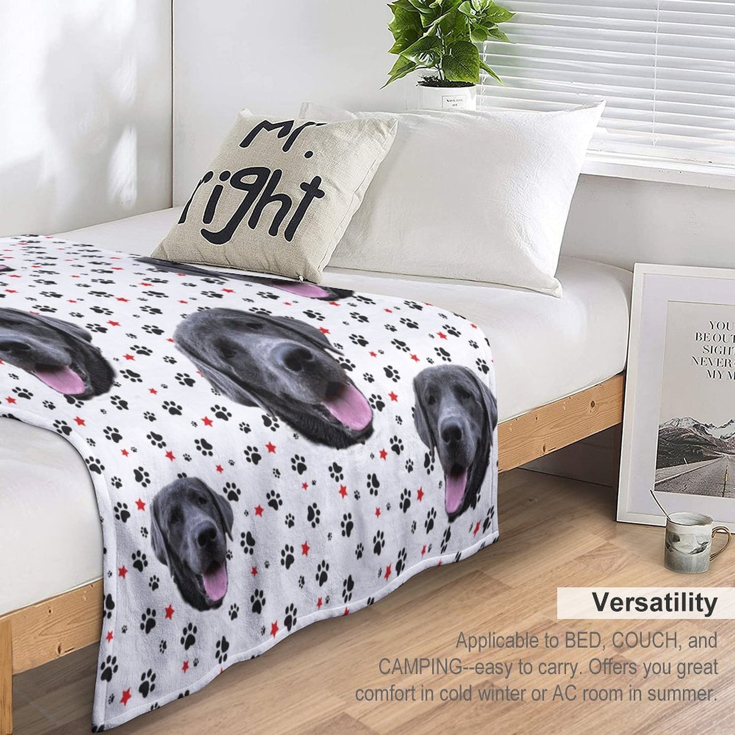 280gsm Flannel Blanket-70"x80" (Dual-sided Printing)