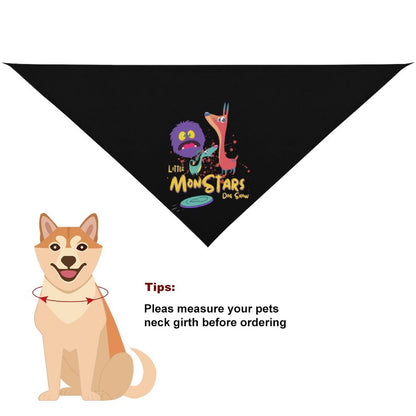 LITTLE MONSTERS customized dog bandana